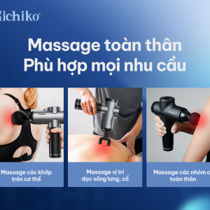 Máy massage 7 đầu, pin khủng Hichiko HC-9701