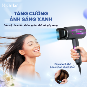 Máy sấy tóc 6 mức độ sấy Hichiko HC-5510B, Công suất lớn 2000W