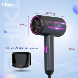 Máy sấy tóc 6 mức độ sấy Hichiko HC-5510A, Công suất lớn 2000W