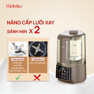 Máy làm sữa hạt 1600ml Hichiko HC-3501  dành cho các bữa ăn lành mạnh