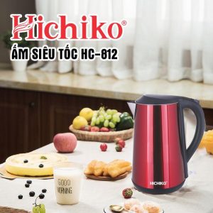 Ấm Siêu Tốc HICHIKO HC-812R, 1350W Màu Đỏ