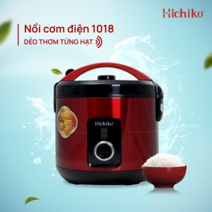 Nồi Cơm Điện HICHIKO HC-1018R Màu Đỏ 1.8 Lít