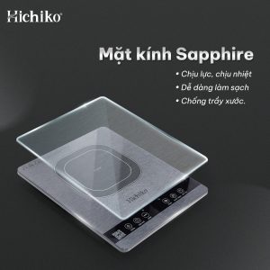 Bếp từ đơn mặt kính Sapphire, Inverter 2100W Hichiko HC1506A