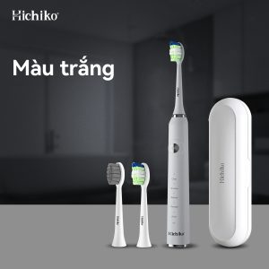 Bàn chải điện 5 chế độ, răng nhạy cảm, làm trắng Hichiko HC-9801